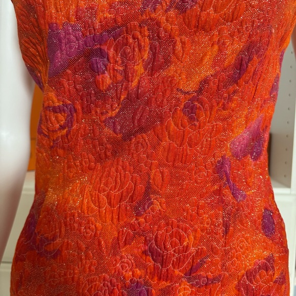 D&G Dolce Gabbana Floral Shimmer Pencil Dress ♥️ - Picture 5 of 8